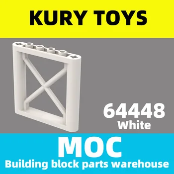 Kury Toys DIY MOC для 64448 100 шт. Строительный блок запчасти для опоры 1x6x5 Балка Прямоугольная Для игрушечного кирпича