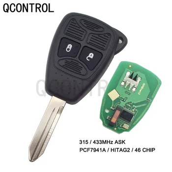 QCONTROL Автомобильный Дистанционный Ключ для Chrysler 200 300 Aspen PT Cruiser Sebring Pacifica Town & Country 315 МГц/433 МГц
