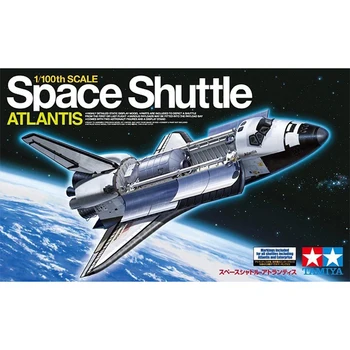 Tamiya Model 60402 1/100 US Atlantis Space Shuttle Airflight Сборочный Модельный комплект Военное Хобби DIY